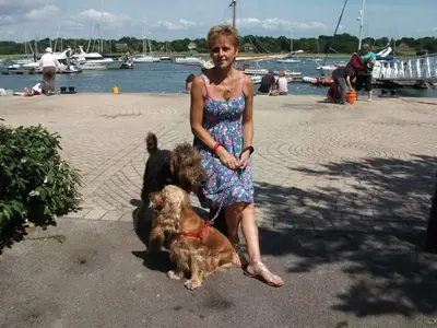 Happy dog at Carols Canine Caring doggy day care and boarding in Bursledon